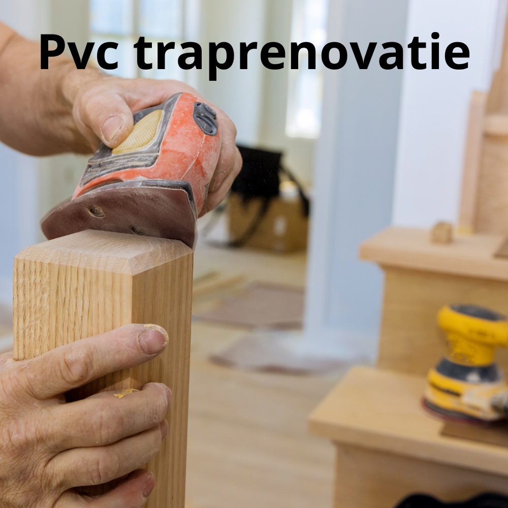 Pvc traprenovatie bij Traprenovatiecentrum Nederland